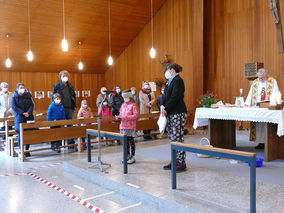 Patronatsfest in der St. Elisabeth Kirche in Merxhausen (Foto: Karl-Franz Thiede)